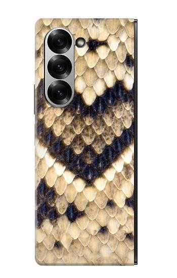 S3417 Diamond Rattle Snake Graphic Print Case For Samsung Galaxy Z Fold 7