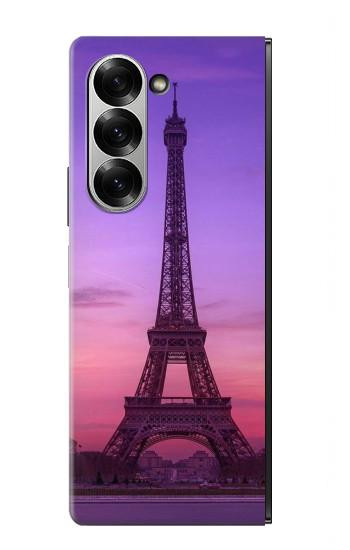 S3447 Eiffel Paris Sunset Case For Samsung Galaxy Z Fold 7