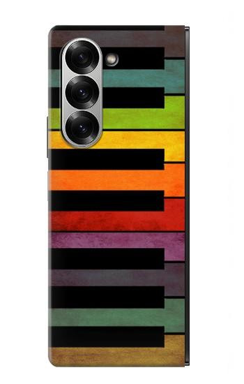 S3451 Colorful Piano Case For Samsung Galaxy Z Fold 7