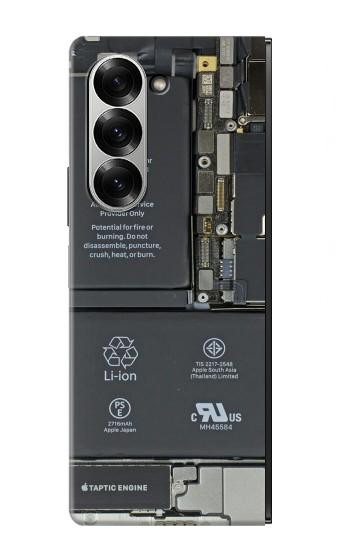 S3467 Inside Mobile Phone Graphic Case For Samsung Galaxy Z Fold 7