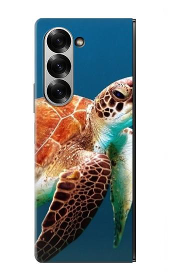 S3497 Green Sea Turtle Case For Samsung Galaxy Z Fold 7