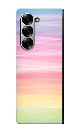 S3507 Colorful Rainbow Pastel Case For Samsung Galaxy Z Fold 7