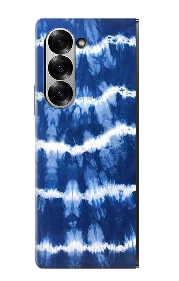 S3671 Blue Tie Dye Case For Samsung Galaxy Z Fold 7