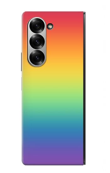 S3698 LGBT Gradient Pride Flag Case For Samsung Galaxy Z Fold 7