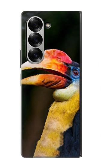 S3876 Colorful Hornbill Case For Samsung Galaxy Z Fold 7