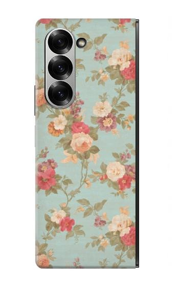 S3910 Vintage Rose Case For Samsung Galaxy Z Fold 7