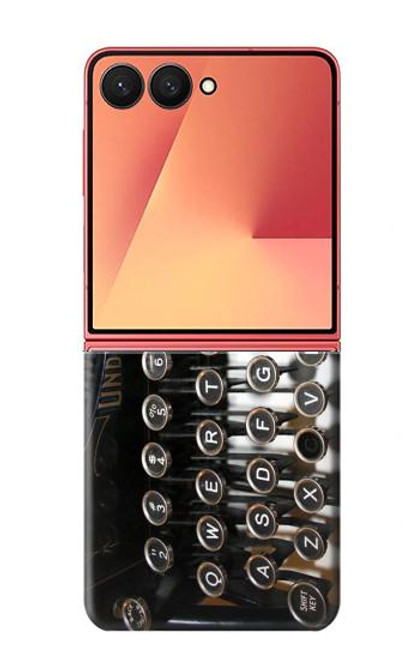 S0620 Typewriter Case For Samsung Galaxy Z Flip 7