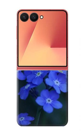 S0782 Forget me not Case For Samsung Galaxy Z Flip 7