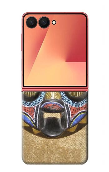 S0965 African Baluba Mask Case For Samsung Galaxy Z Flip 7