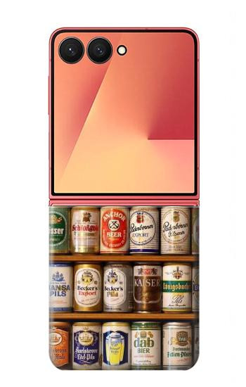 S0983 Beer Cans Collection Case For Samsung Galaxy Z Flip 7