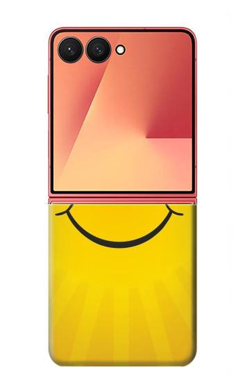 S1146 Yellow Sun Smile Case For Samsung Galaxy Z Flip 7