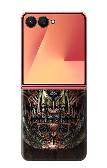 S1685 Steampunk Skull Head Case For Samsung Galaxy Z Flip 7