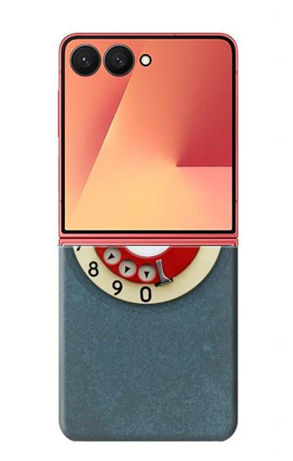 S1968 Rotary Dial Telephone Case For Samsung Galaxy Z Flip 7