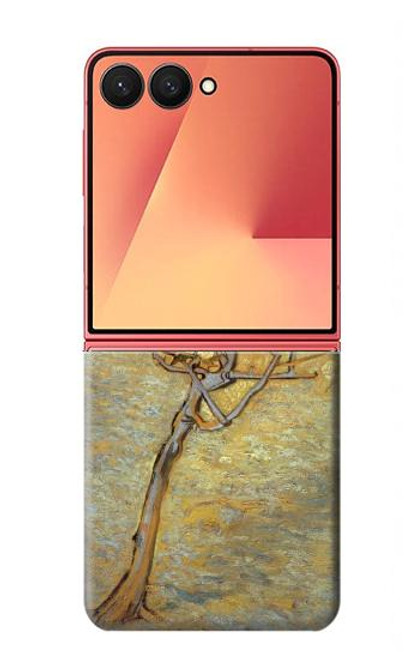 S1978 Van Gogh Letter Pear Tree Blossom Case For Samsung Galaxy Z Flip 7