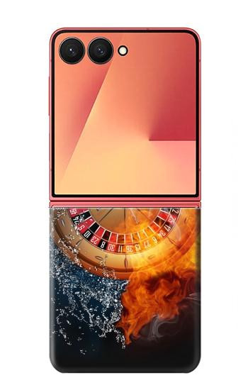 S2289 Roulette Casino Gamble Case For Samsung Galaxy Z Flip 7