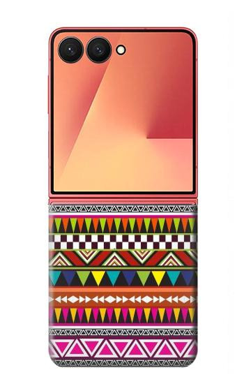 S2292 Aztec Tribal Pattern Case For Samsung Galaxy Z Flip 7