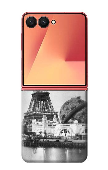 S2350 Old Paris Eiffel Tower Case For Samsung Galaxy Z Flip 7