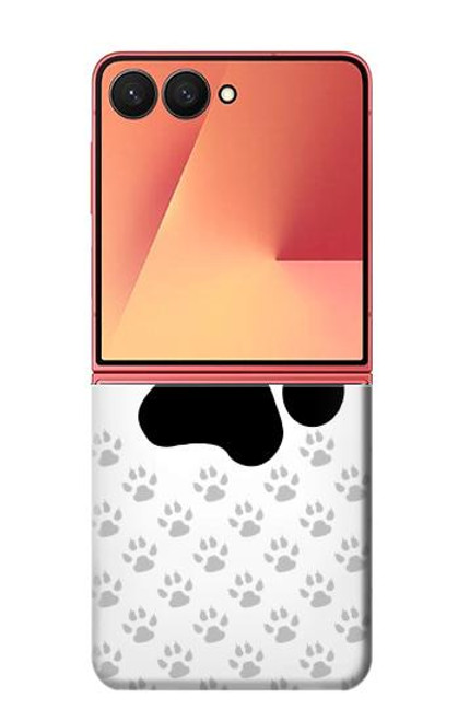 S2355 Paw Foot Print Case For Samsung Galaxy Z Flip 7