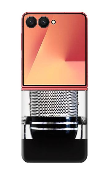 S2381 Vintage Radio Microphone On The Air Case For Samsung Galaxy Z Flip 7