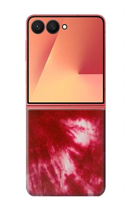 S2480 Tie Dye Red Case For Samsung Galaxy Z Flip 7