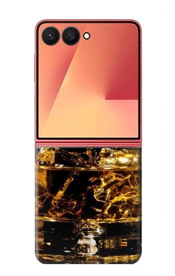 S2742 Ice Whiskey Whisky Glass Case For Samsung Galaxy Z Flip 7
