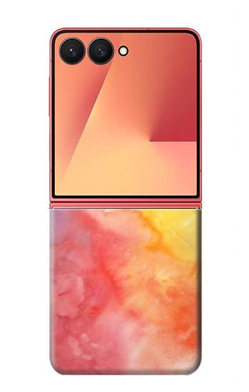 S2945 Colorful Watercolor Case For Samsung Galaxy Z Flip 7