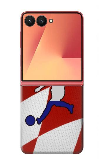 S2993 Croatia Football Soccer Case For Samsung Galaxy Z Flip 7