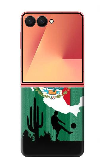 S2994 Mexico Football Soccer Case For Samsung Galaxy Z Flip 7
