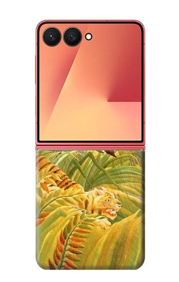 S3344 Henri Rousseau Tiger in a Tropical Storm Case For Samsung Galaxy Z Flip 7