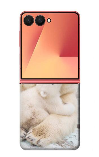 S3373 Polar Bear Hug Family Case For Samsung Galaxy Z Flip 7