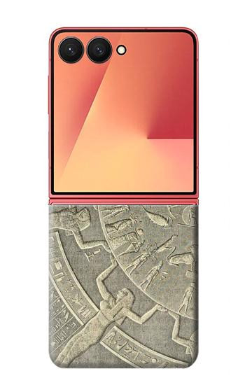 S3396 Dendera Zodiac Ancient Egypt Case For Samsung Galaxy Z Flip 7