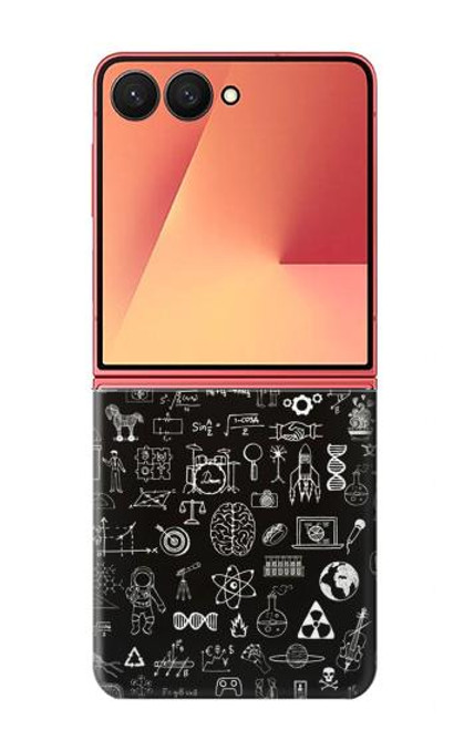 S3426 Blackboard Science Case For Samsung Galaxy Z Flip 7 S3426 Blackboard Science Case For Samsung Galaxy Z Flip 7
