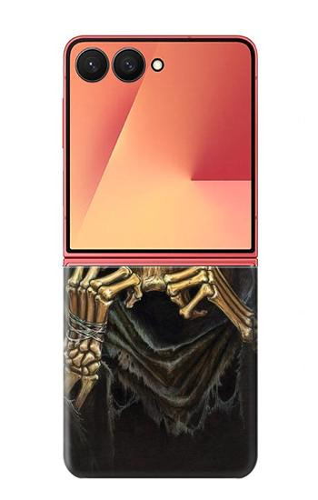 S3594 Grim Reaper Wins Poker Case For Samsung Galaxy Z Flip 7
