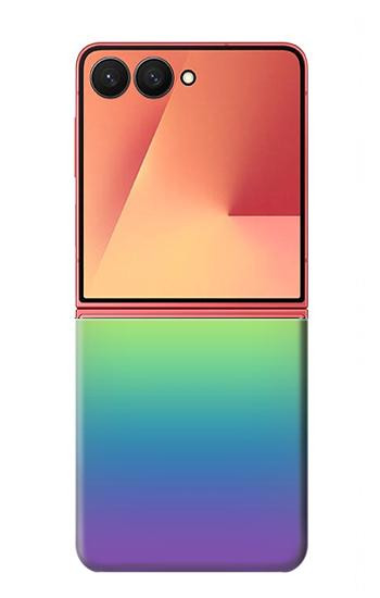 S3698 LGBT Gradient Pride Flag Case For Samsung Galaxy Z Flip 7