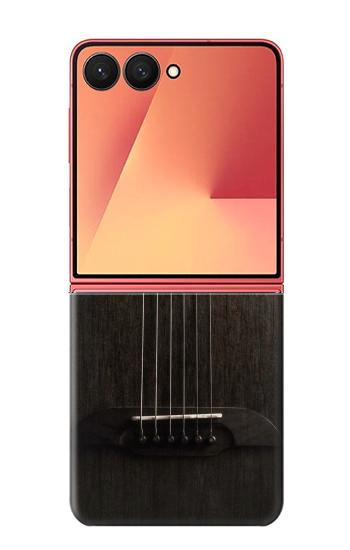 S3834 Old Woods Black Guitar Case For Samsung Galaxy Z Flip 7