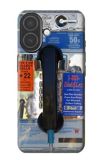 S0087 Payphone Case For iPhone 17
