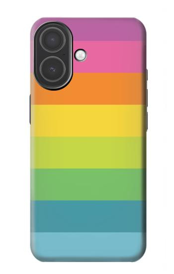 S2363 Rainbow Pattern Case For iPhone 17