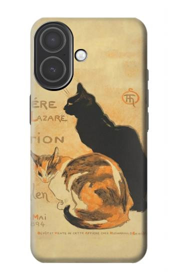 S3229 Vintage Cat Poster Case For iPhone 17
