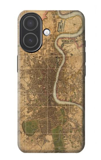 S3230 Vintage Map of London Case For iPhone 17