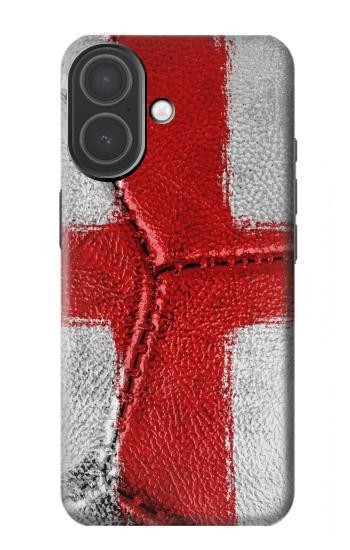 S3316 England Flag Vintage Football Graphic Case For iPhone 17