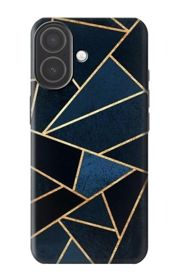 S3479 Navy Blue Graphic Art Case For iPhone 17