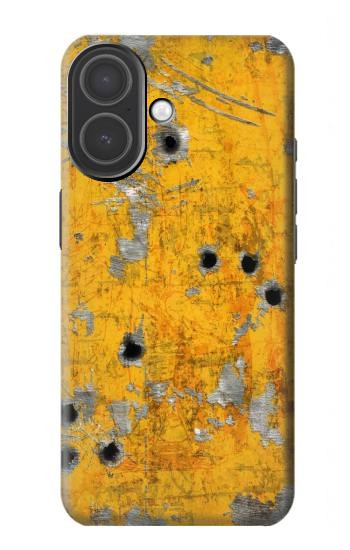 S3528 Bullet Rusting Yellow Metal Case For iPhone 17