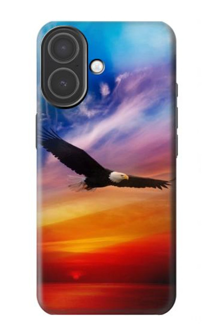 S3841 Bald Eagle Flying Colorful Sky Case For iPhone 17