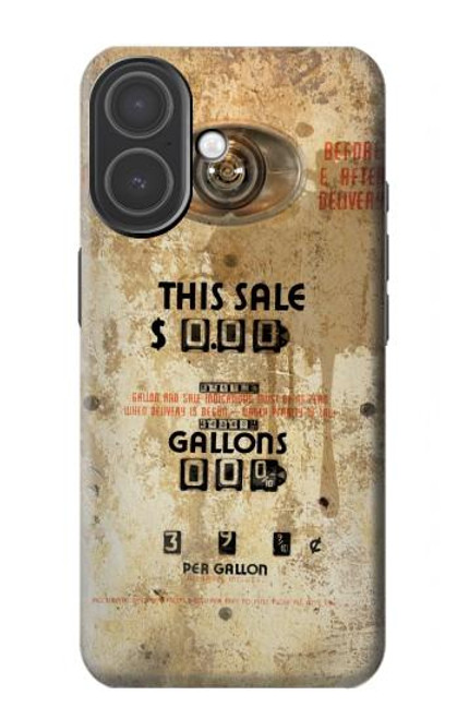 S3954 Vintage Gas Pump Case For iPhone 17