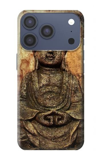 S0344 Buddha Rock Carving Case For iPhone 17 Pro, 18 Pro