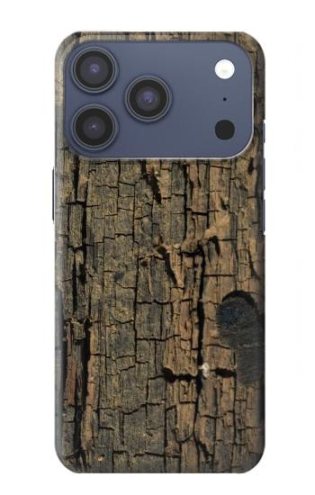 S0598 Wood Graphic Printed Case For iPhone 17 Pro, 18 Pro