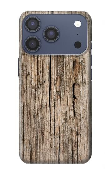 S0600 Wood Graphic Printed Case For iPhone 17 Pro, 18 Pro