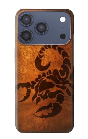 S0683 Scorpion Tattoo Case For iPhone 17 Pro, 18 Pro