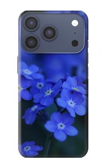 S0782 Forget me not Case For iPhone 17 Pro, 18 Pro