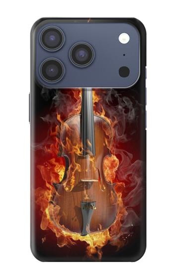 S0864 Fire Violin Case For iPhone 17 Pro, 18 Pro